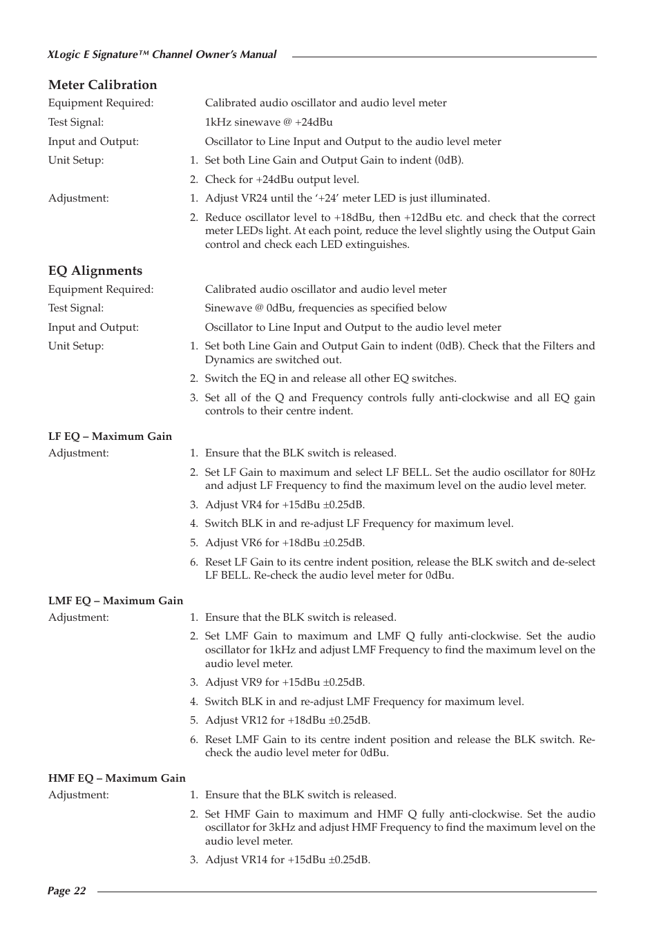 Solid State Logic 82S6XL090A User Manual | Page 26 / 30
