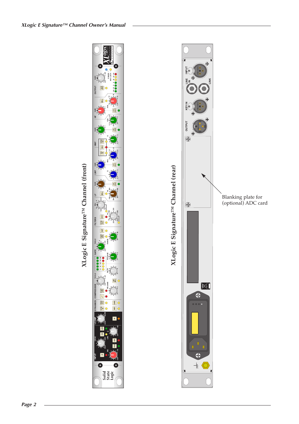 Ogic, Page 2, Solid state logic | Solid State Logic 82S6XL090A User Manual | Page 6 / 30