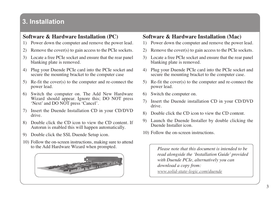Installation | Solid State Logic 82S6MC120A User Manual | Page 7 / 28