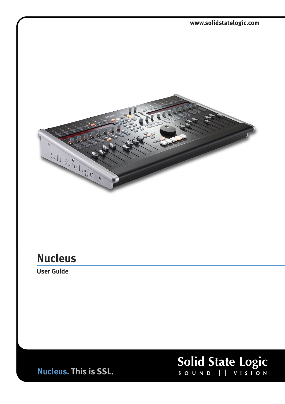Solid State Logic 82BN0M01B User Manual | 52 pages