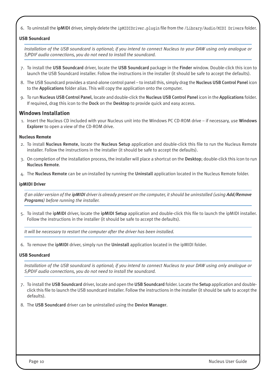 Windows installation | Solid State Logic 82BN0M01B User Manual | Page 14 / 52