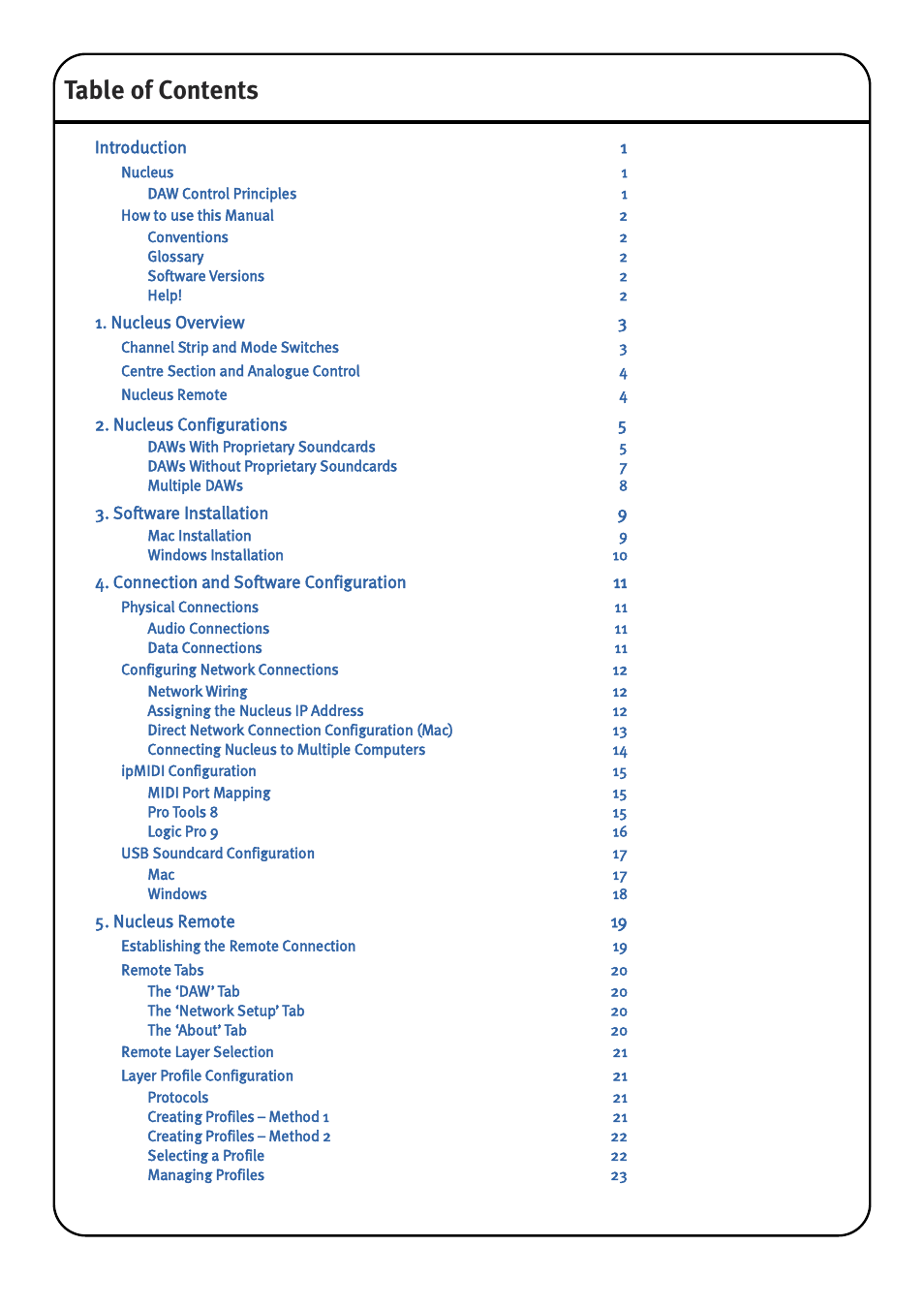 Solid State Logic 82BN0M01B User Manual | Page 3 / 52