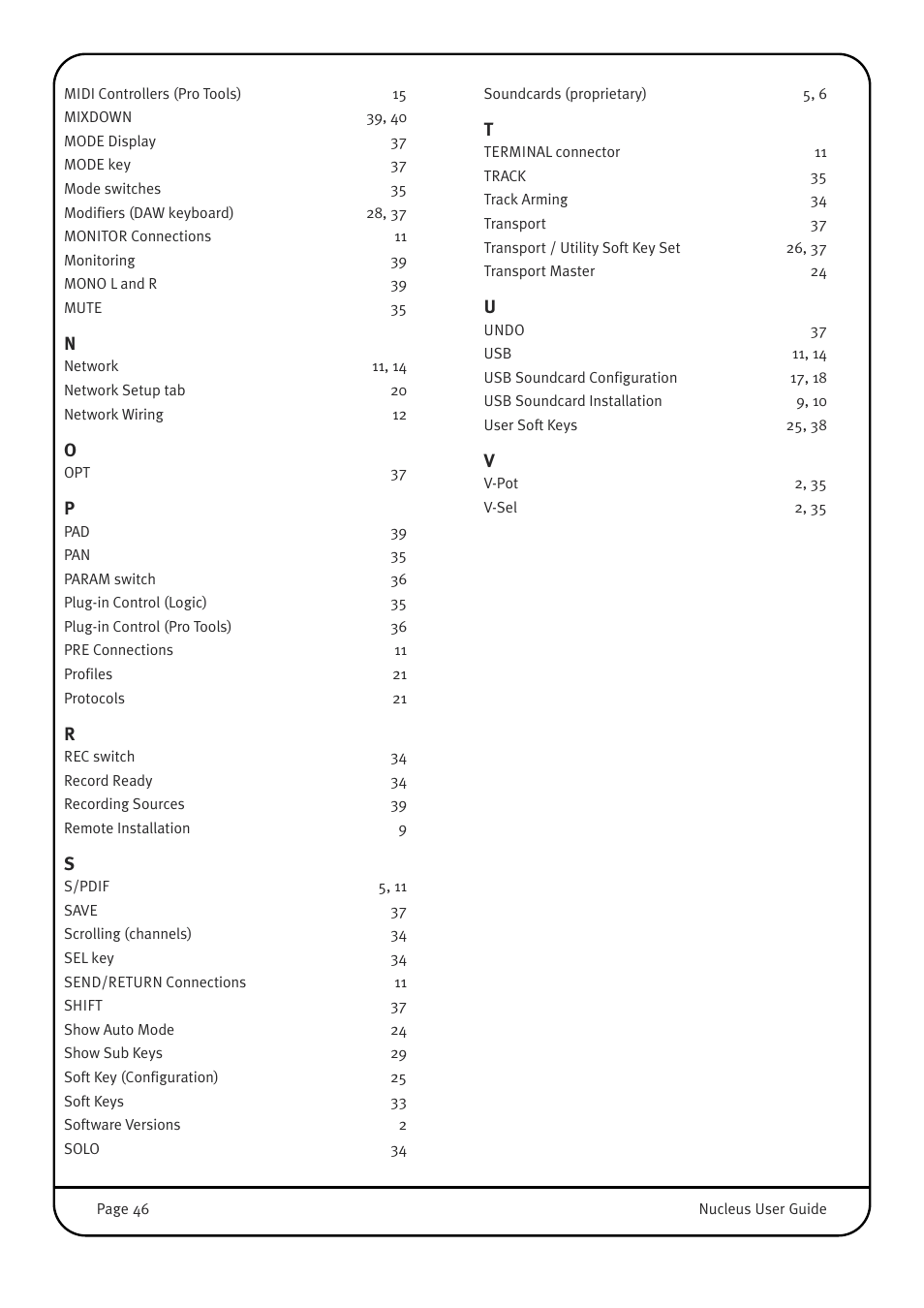 Solid State Logic 82BN0M01B User Manual | Page 50 / 52