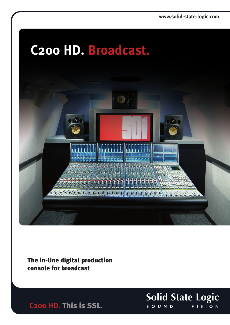 Solid State Logic C200 HD User Manual | 4 pages