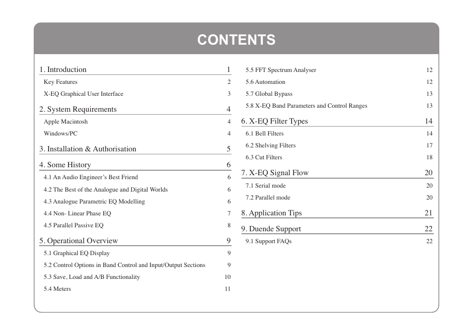 Solid State Logic X-EQ User Manual | Page 3 / 28