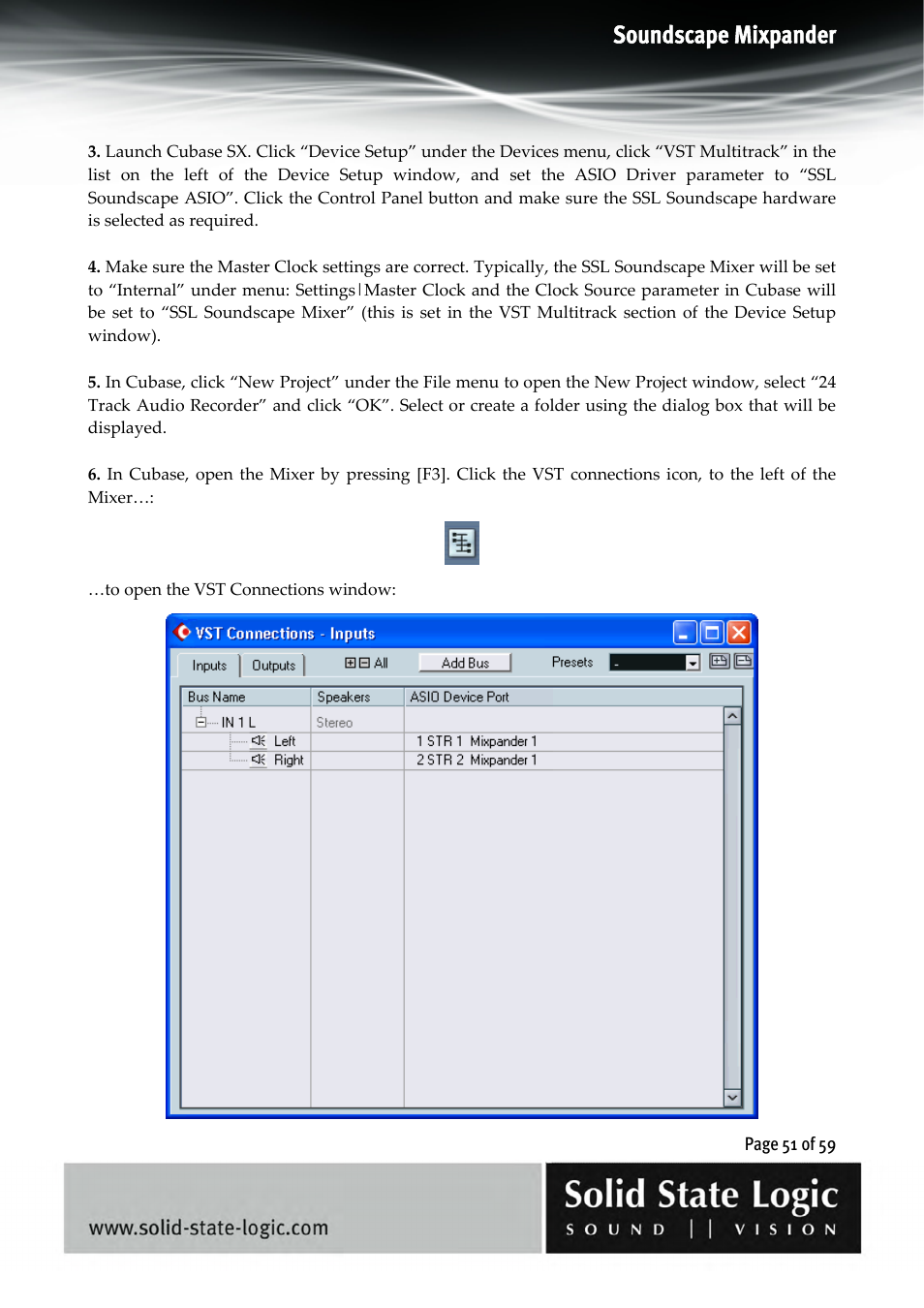 Soundscape mixpander | Solid State Logic 4.3 User Manual | Page 51 / 59