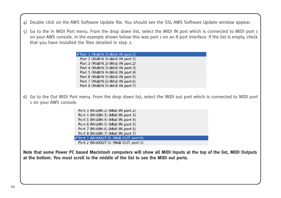 Solid State Logic AWS V4 User Manual | Page 14 / 45