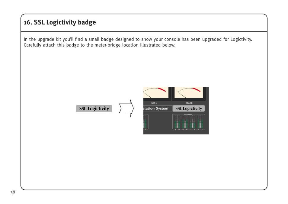 Ssl logictivity badge | Solid State Logic AWS V4 User Manual | Page 42 / 45