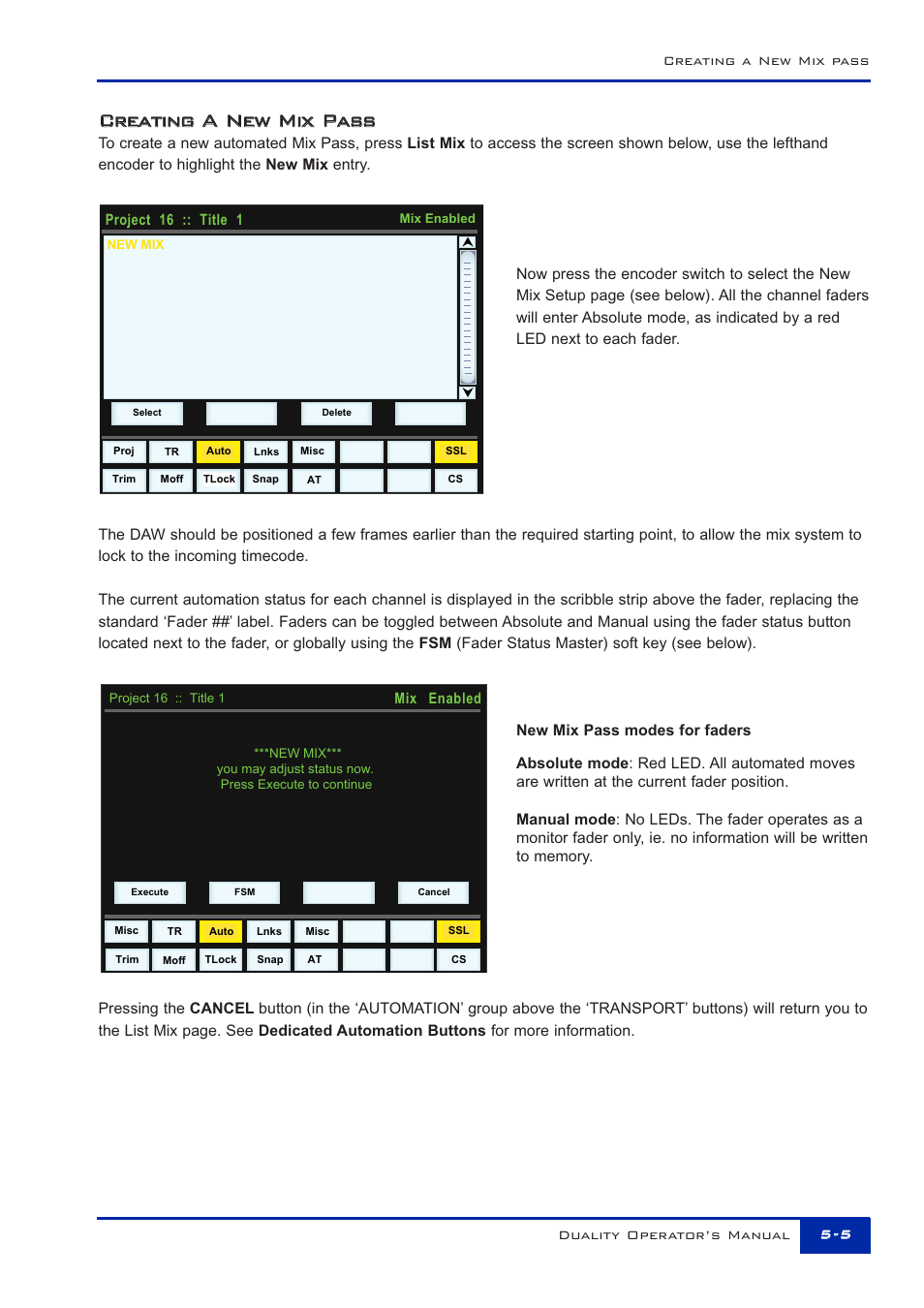 Solid State Logic Duality 82S6DUA20C User Manual | Page 101 / 127