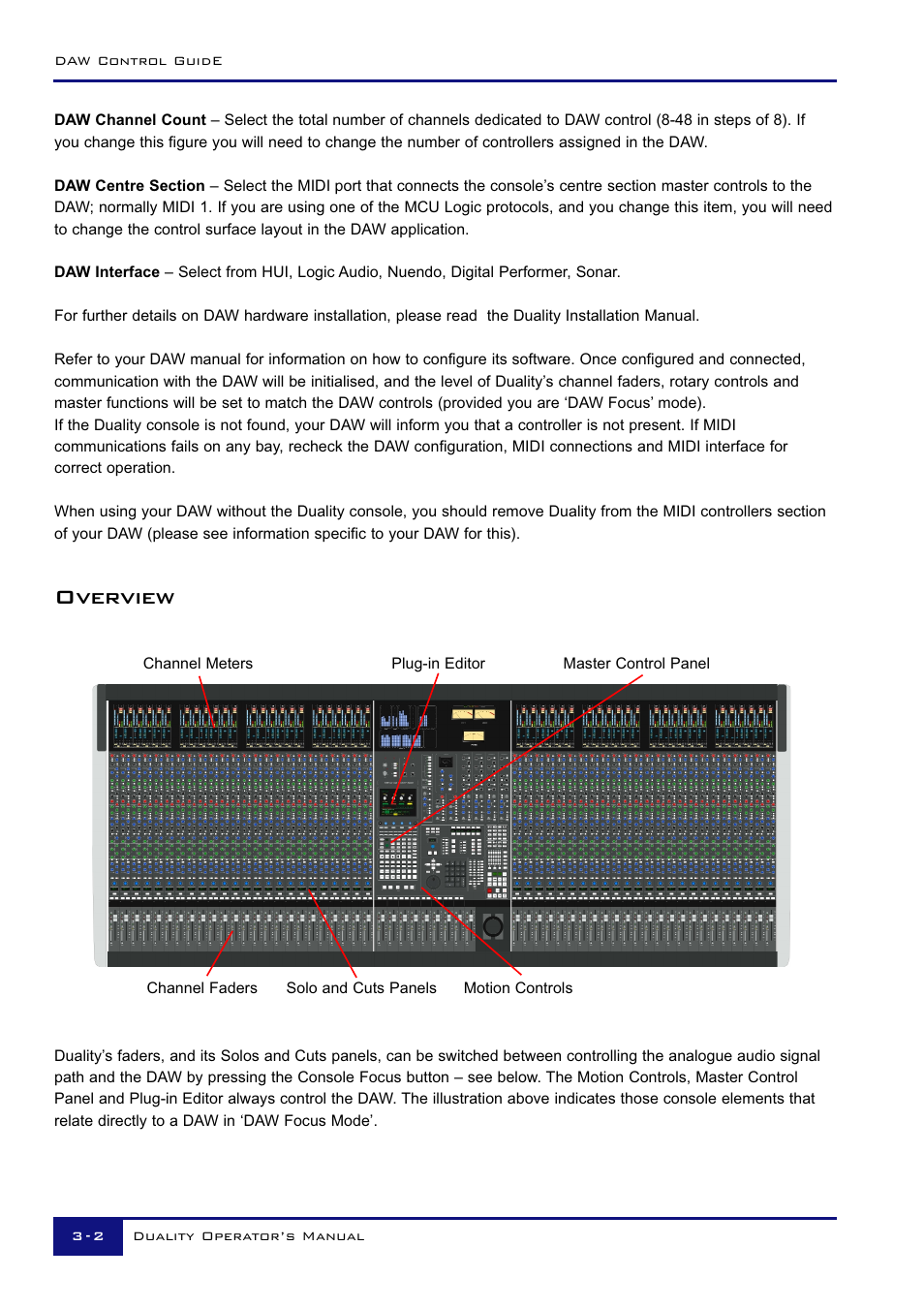 Overview | Solid State Logic Duality 82S6DUA20C User Manual | Page 52 / 127