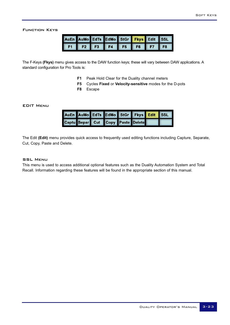 Solid State Logic Duality 82S6DUA20C User Manual | Page 73 / 127