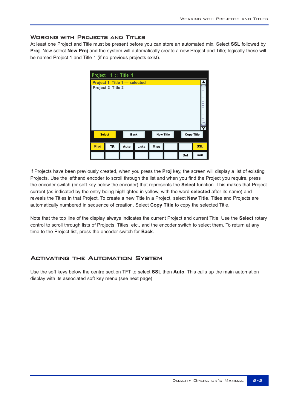 Solid State Logic Duality 82S6DUA20C User Manual | Page 99 / 127