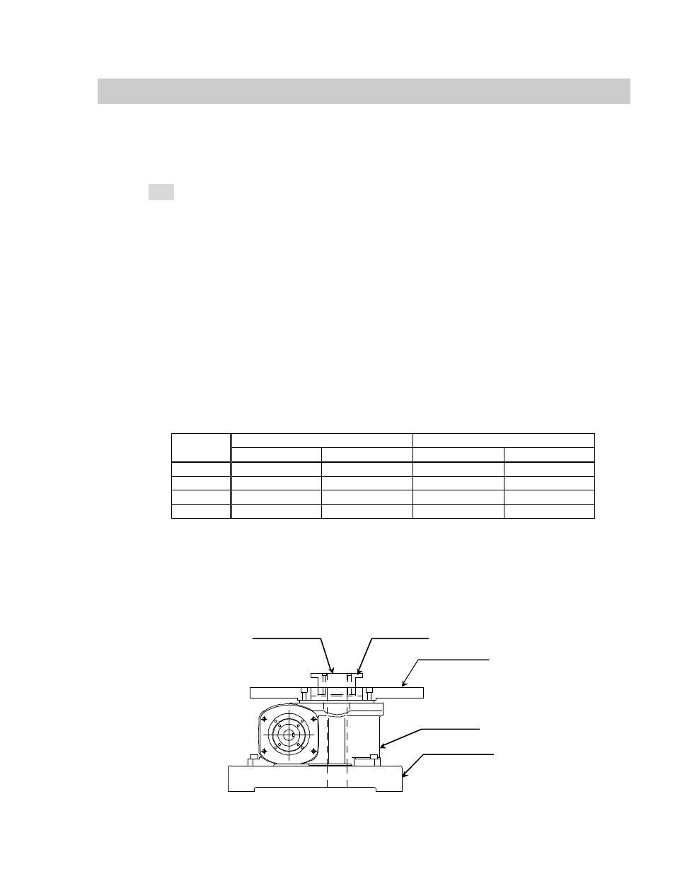 Handling procedures for the output shaft, Unit 6, 1 table type output | Sankyo SANDEX 11AR User Manual | Page 24 / 34
