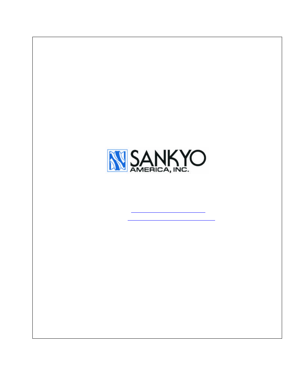 Sankyo SANDEX 11AR User Manual | Page 34 / 34
