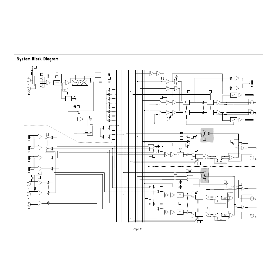 System block diagram, Page 14 | Spirit Monitor2 User Manual | Page 14 / 19