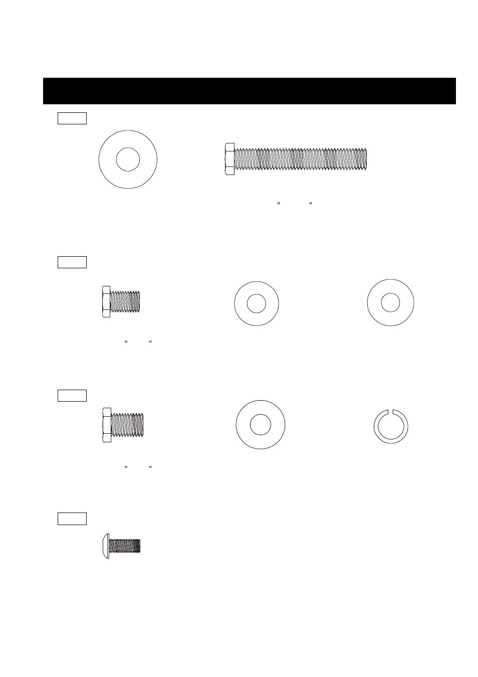 Assembly pack check list (xu875) | Spirit XR895 User Manual | Page 13 / 35