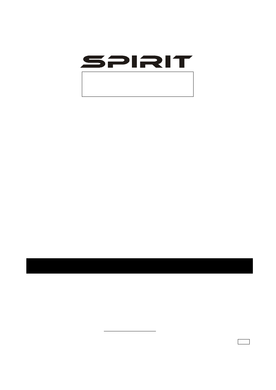 Product registration | Spirit XR895 User Manual | Page 3 / 35