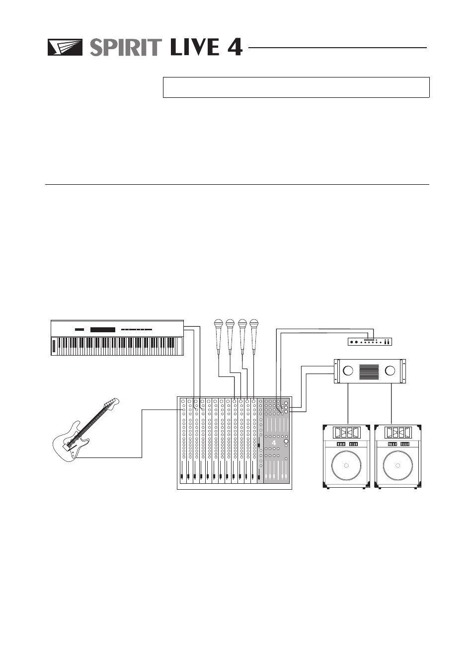 Applications | Spirit LIVE 4 User Manual | Page 24 / 36