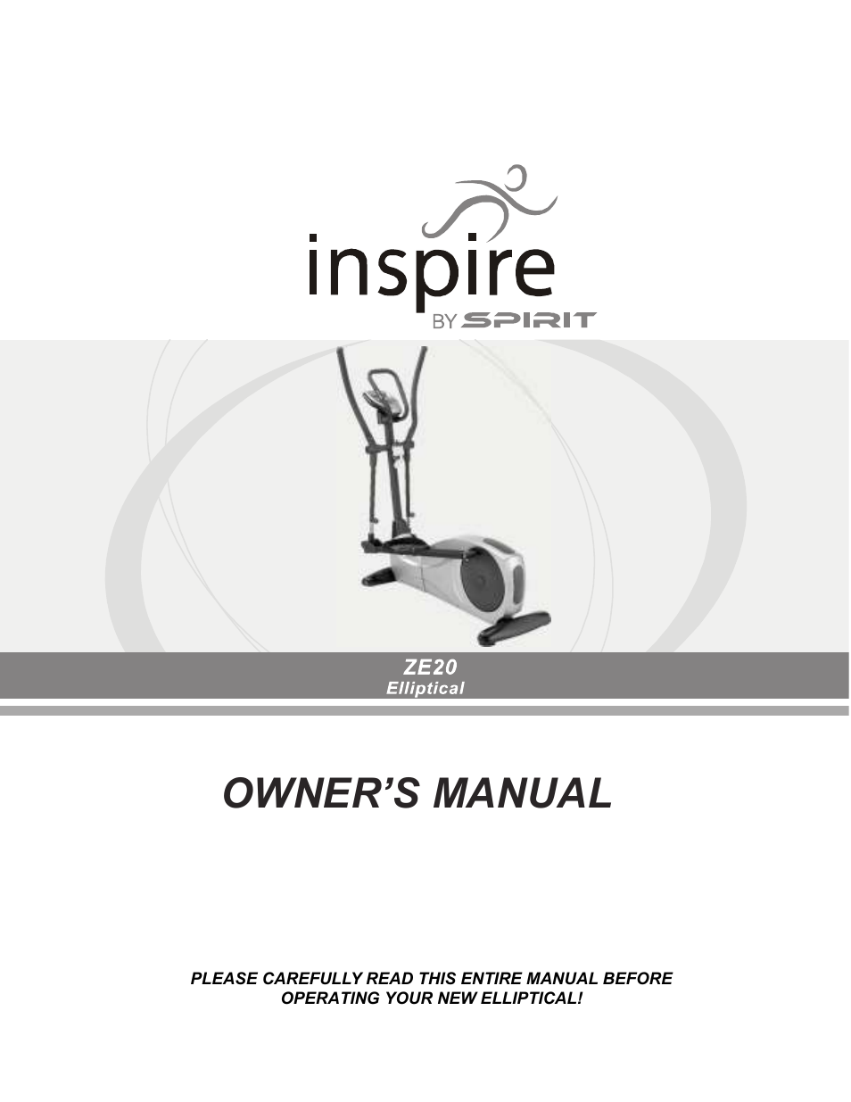 Spirit ZE20 User Manual | 15 pages