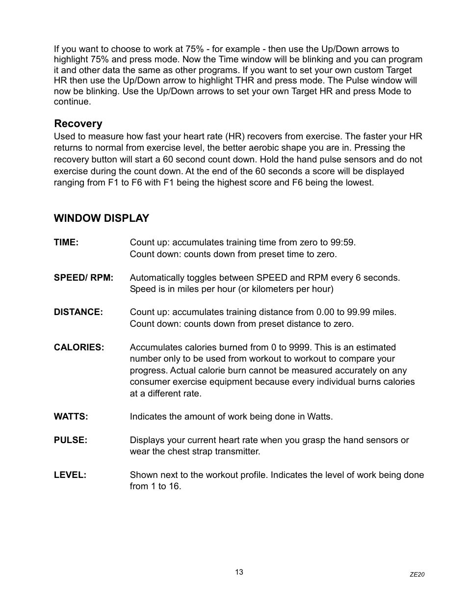 Spirit ZE20 User Manual | Page 14 / 15