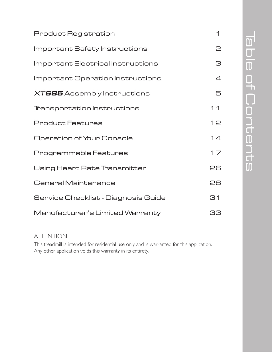 Spirit XT685 User Manual | Page 3 / 38