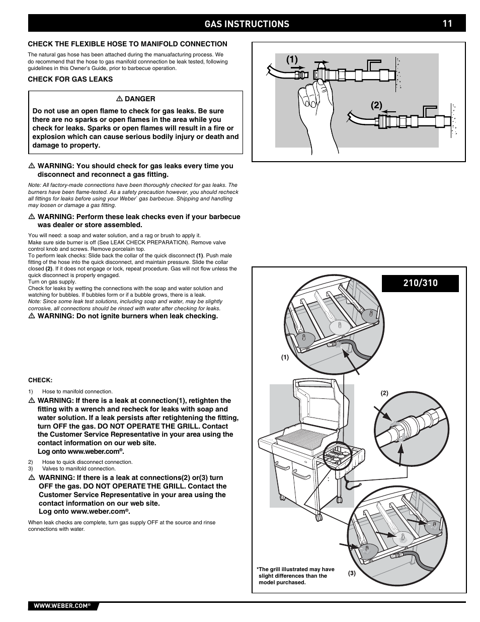 Spirit E/EP - 210/310 User Manual | Page 11 / 44