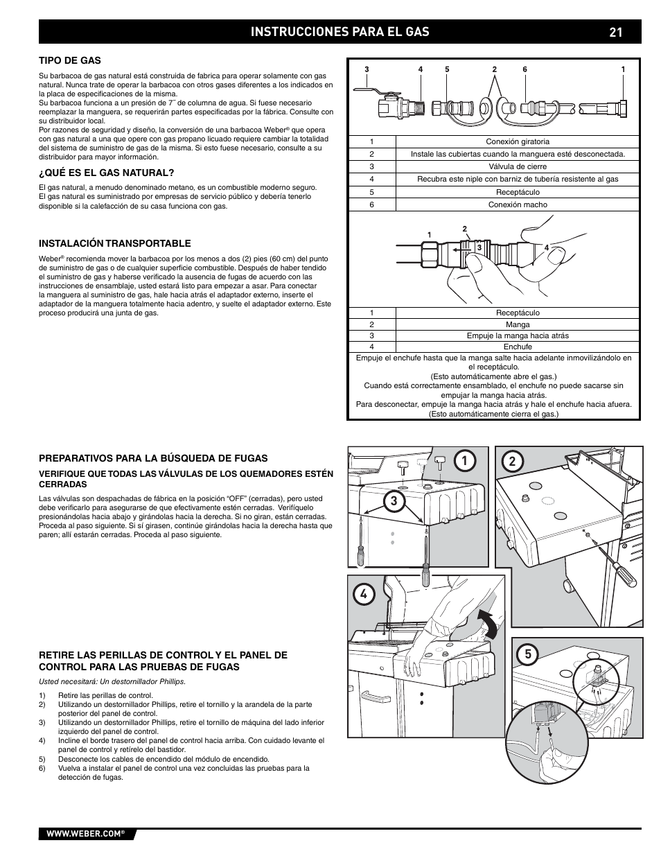 Spirit E/EP - 210/310 User Manual | Page 21 / 44