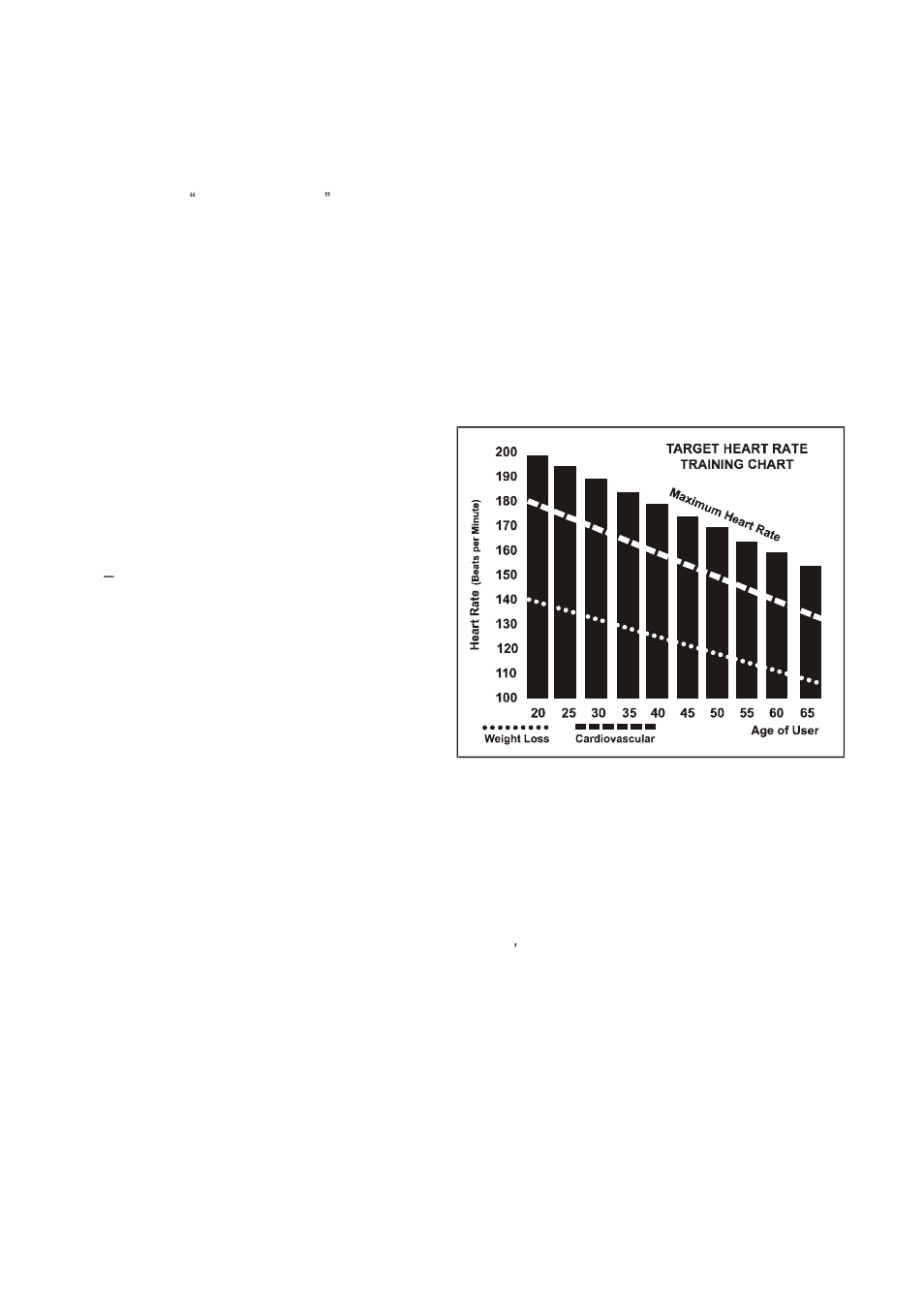 Heart rate programs | Spirit XE 200 User Manual | Page 31 / 45