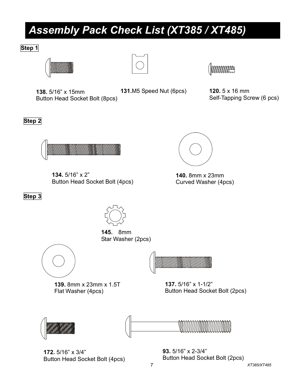 Spirit XT385 User Manual | Page 8 / 29