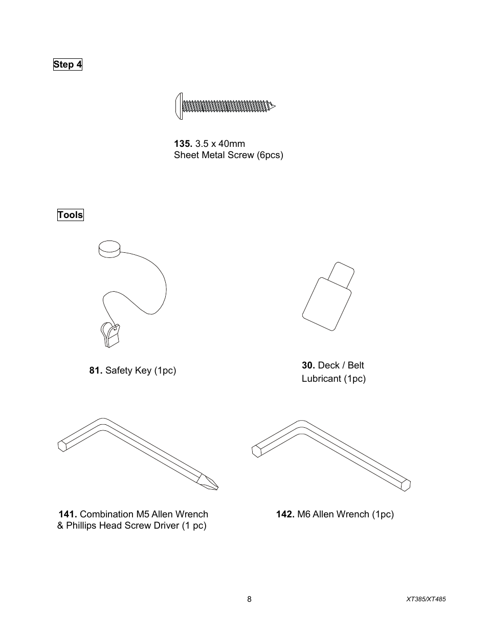 Spirit XT385 User Manual | Page 9 / 29