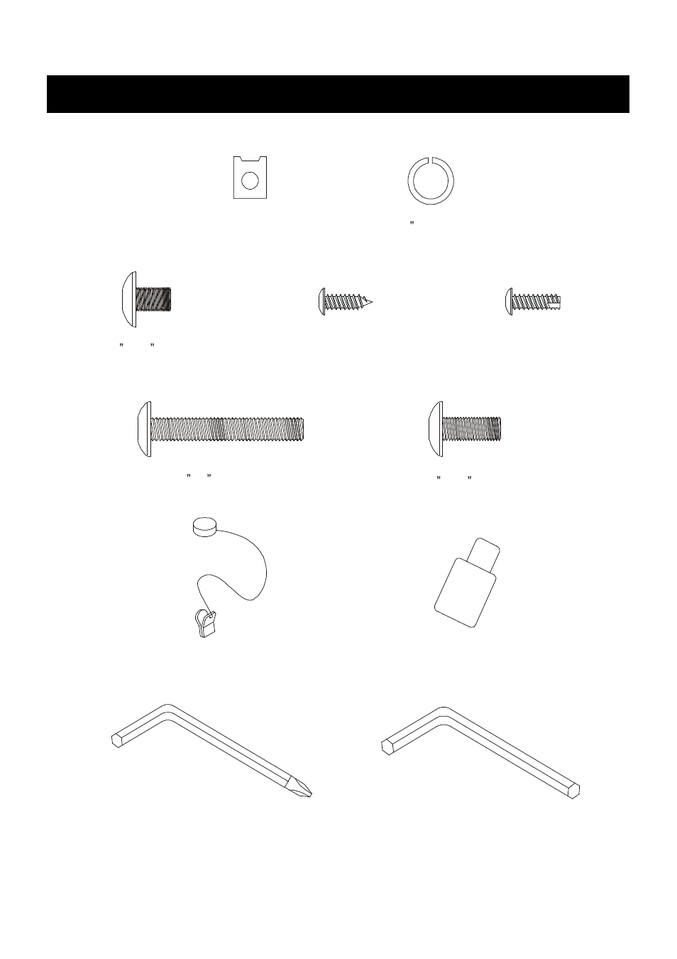 Assembly pack check list (et10) | Spirit Esprit ET8 User Manual | Page 10 / 27