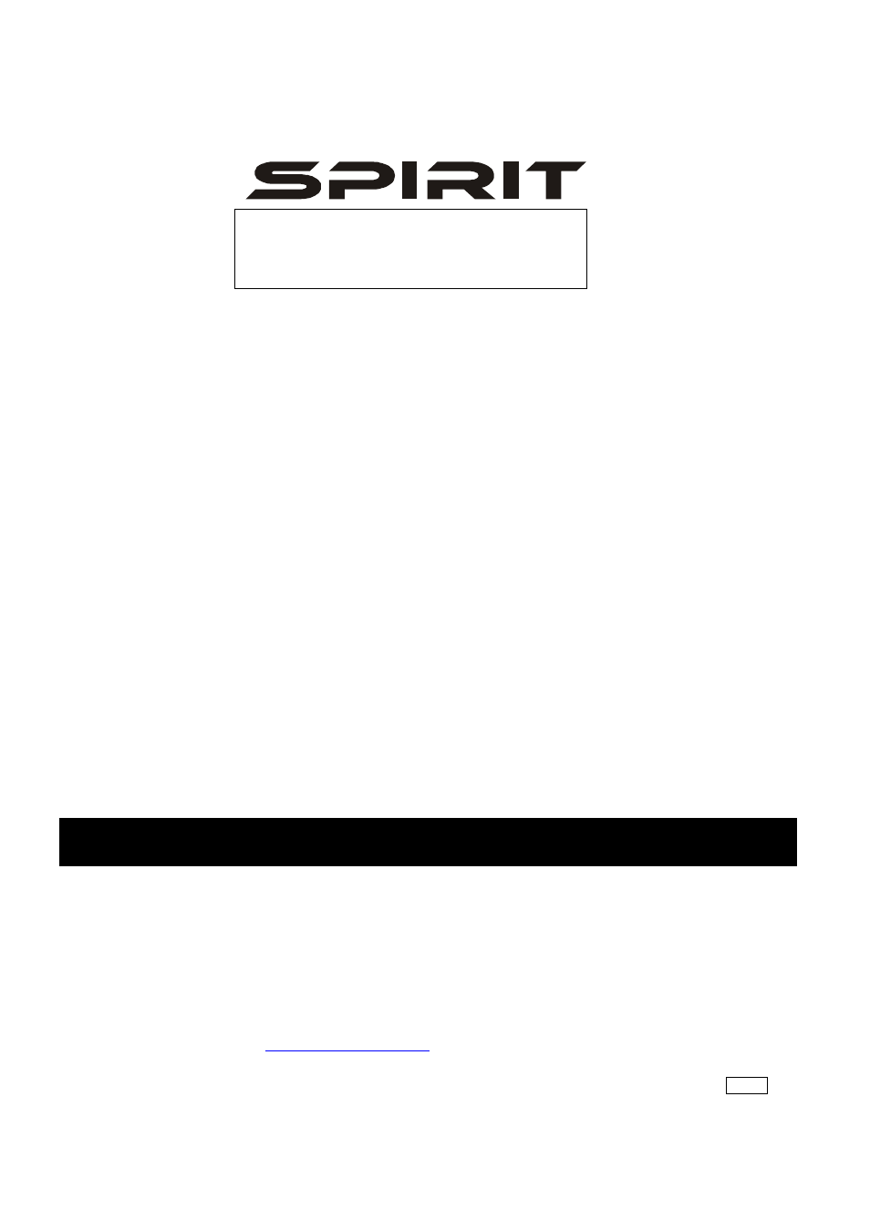 Product registration | Spirit Z900 User Manual | Page 3 / 24