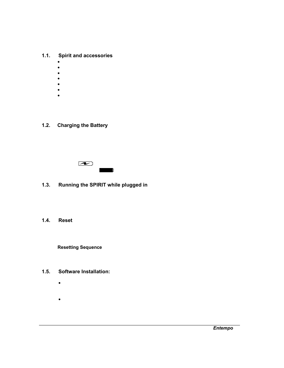 Chapter 1 - setting up the spirit | Spirit PLAYER User Manual | Page 4 / 20