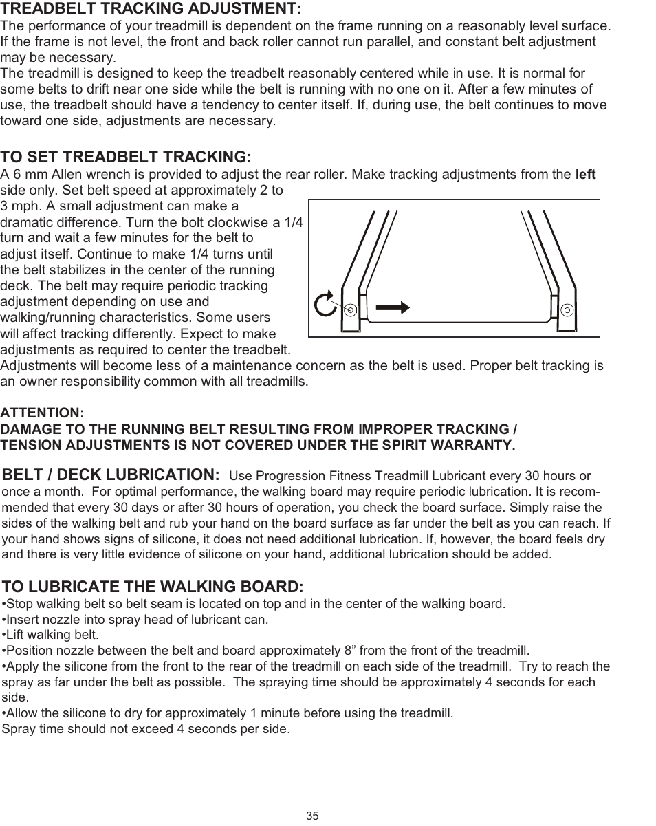 Spirit XT600 User Manual | Page 37 / 39