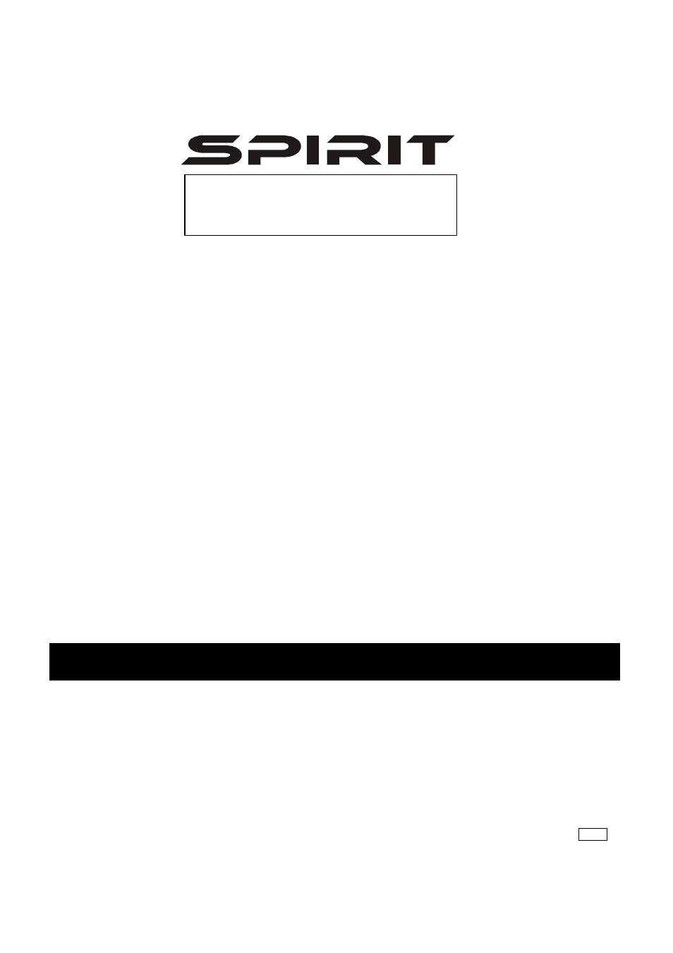 Product registration | Spirit XE700 User Manual | Page 3 / 31