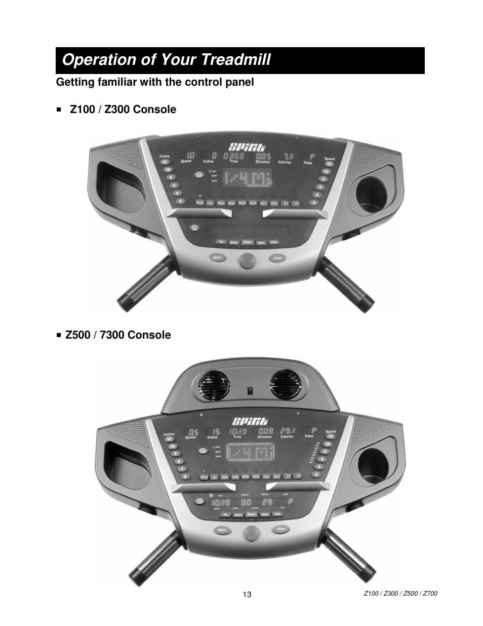 Spirit 7300 User Manual | 12 pages