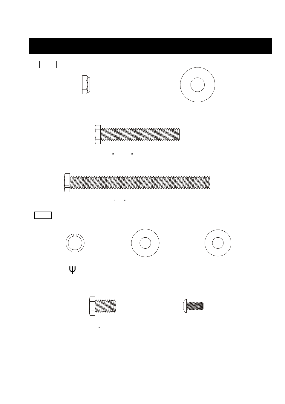 Assembly pack check list (xbr55) | Spirit XBR25 User Manual | Page 13 / 34