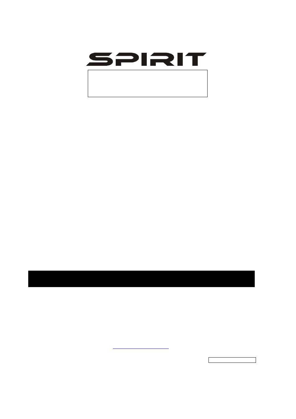 Product registration | Spirit XBR25 User Manual | Page 3 / 34