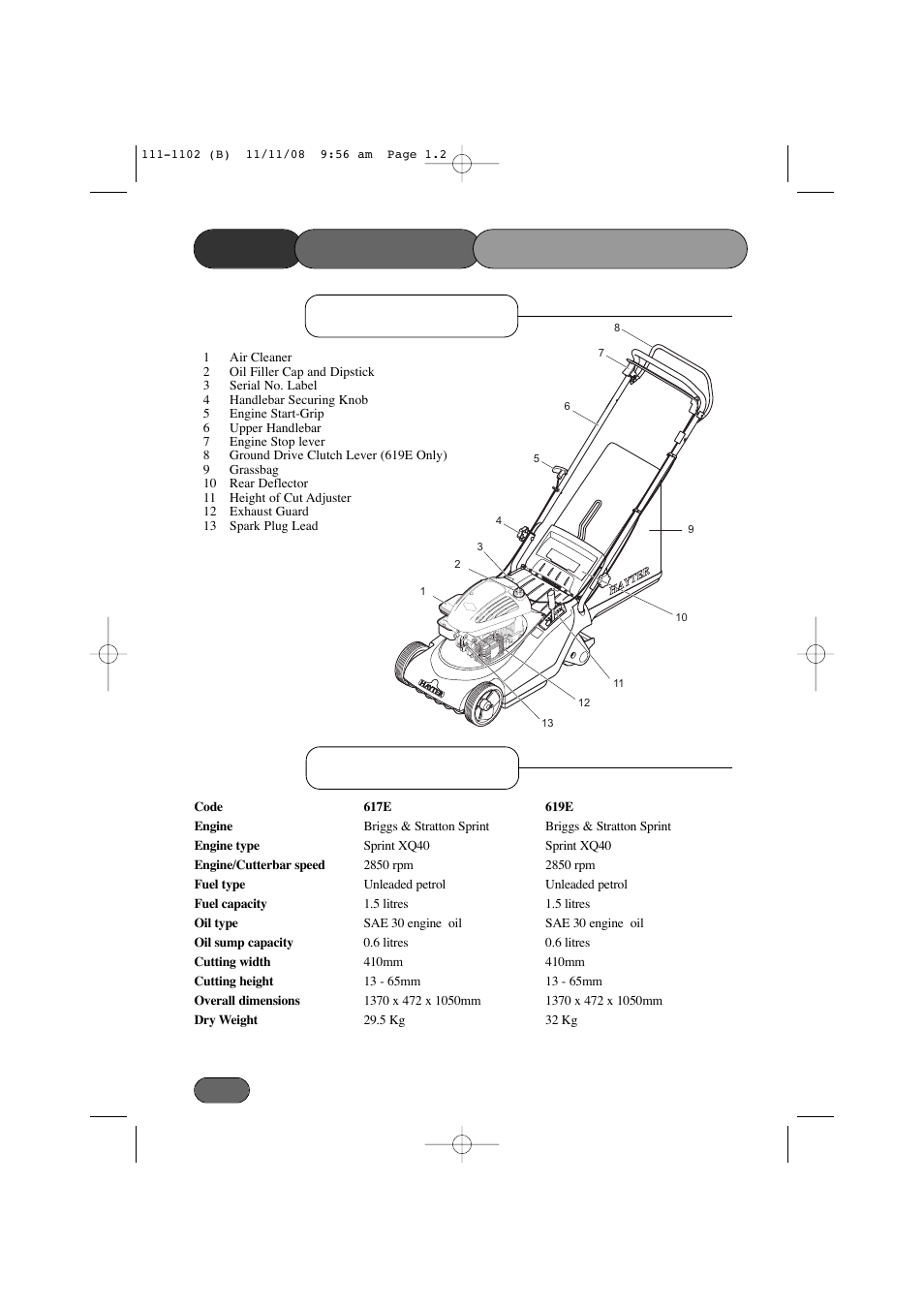 Spirit 619E User Manual | Page 2 / 40