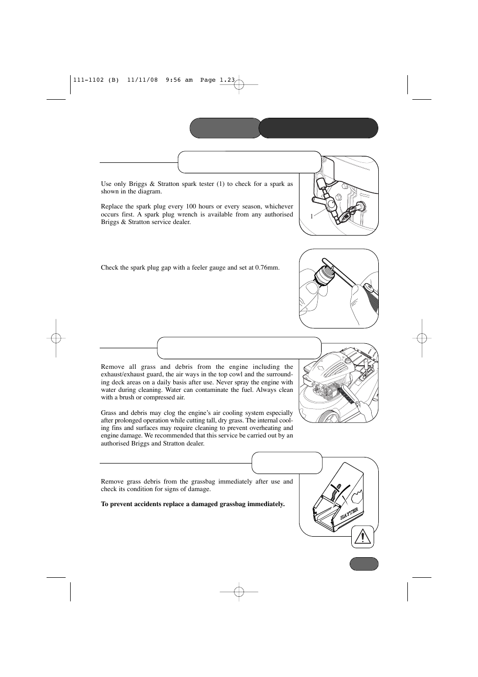 Spirit 619E User Manual | Page 23 / 40
