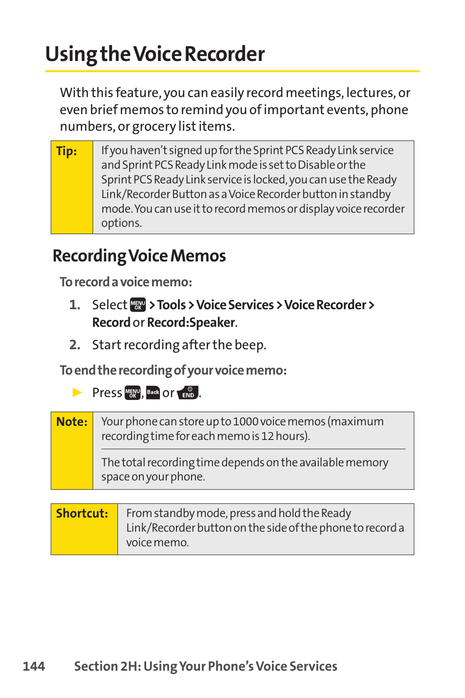 Using the voice recorder | Spirit M1 User Manual | Page 162 / 351