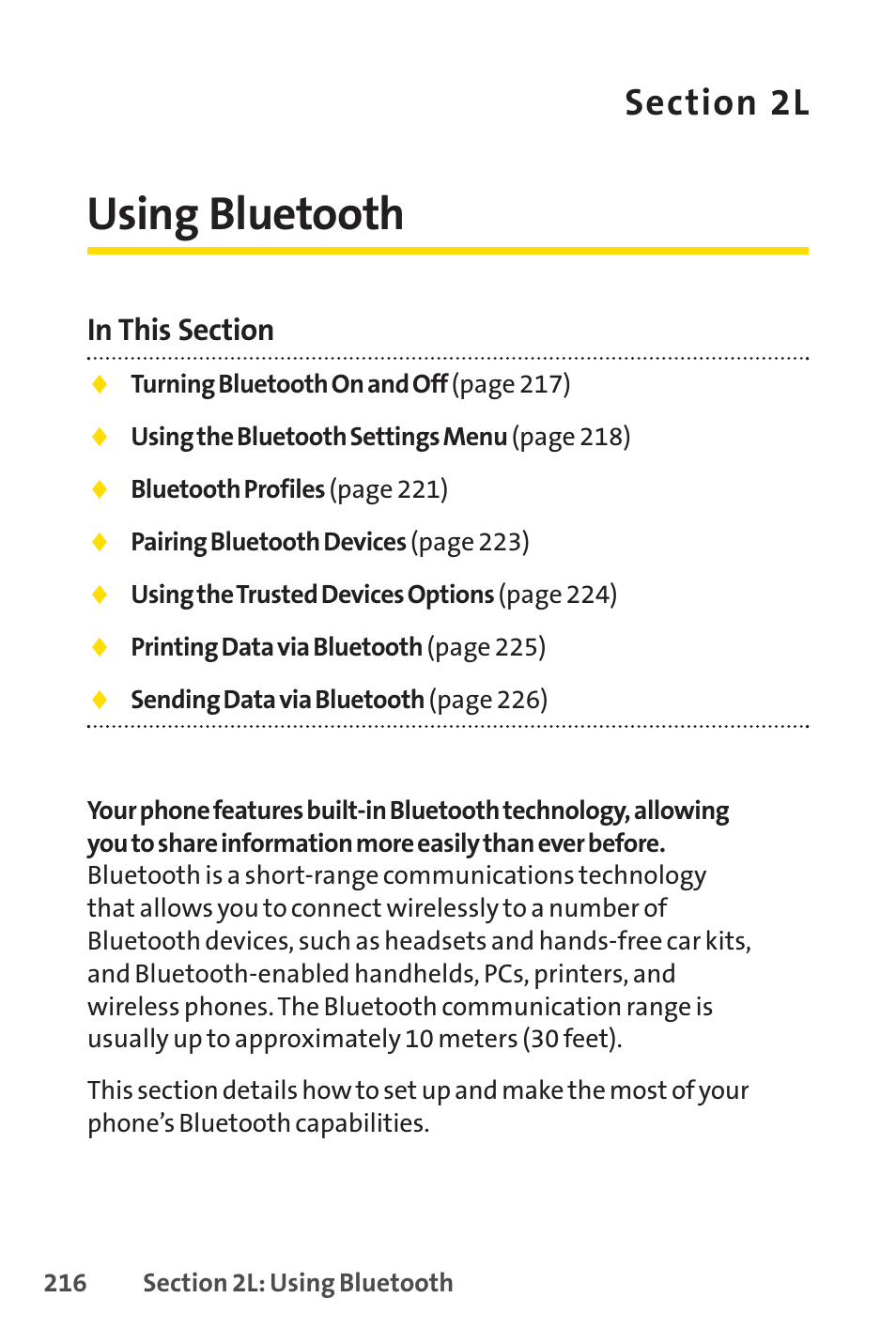 Using bluetooth | Spirit M1 User Manual | Page 234 / 351