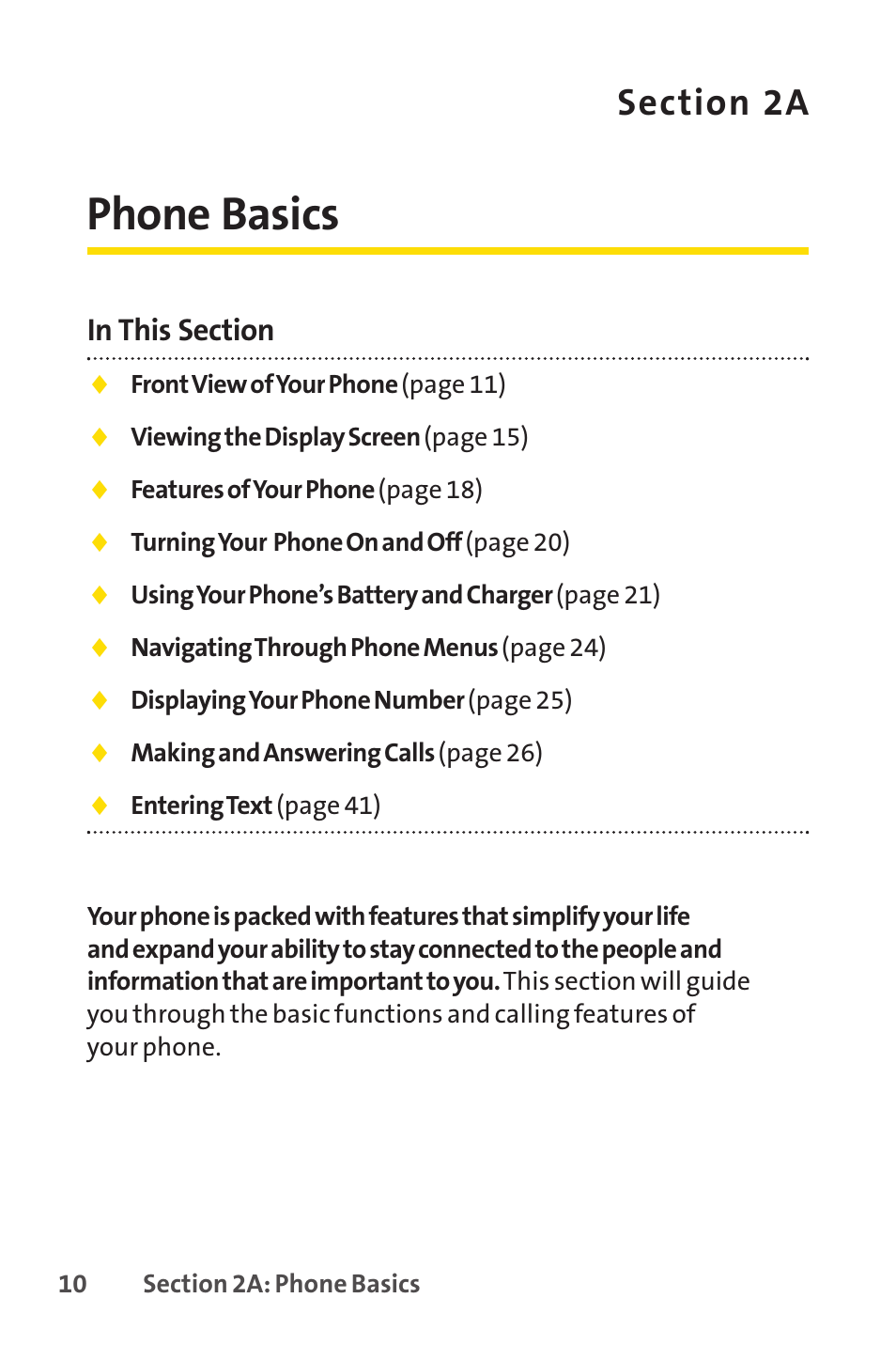 Phone basics | Spirit M1 User Manual | Page 28 / 351