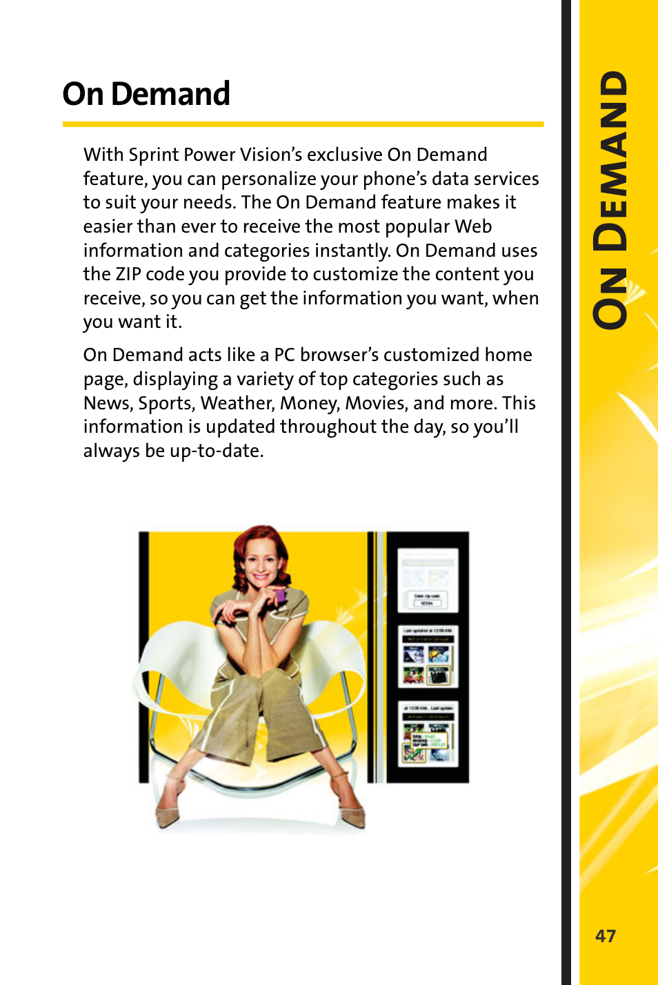 On demand, On dem an d | Spirit M1 User Manual | Page 339 / 351