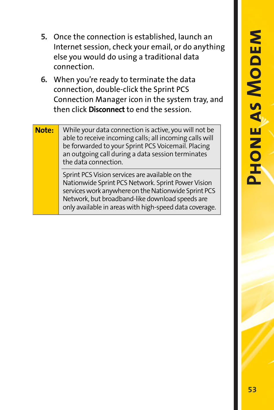 Phon e as modem | Spirit M1 User Manual | Page 345 / 351