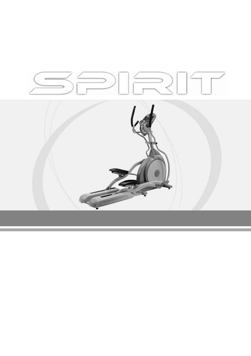 Spirit XE 850 User Manual | 29 pages