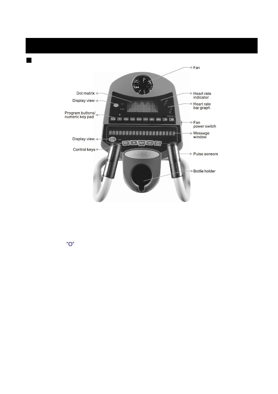 Operation of your elliptical, Console operation | Spirit XE 850 User Manual | Page 16 / 29