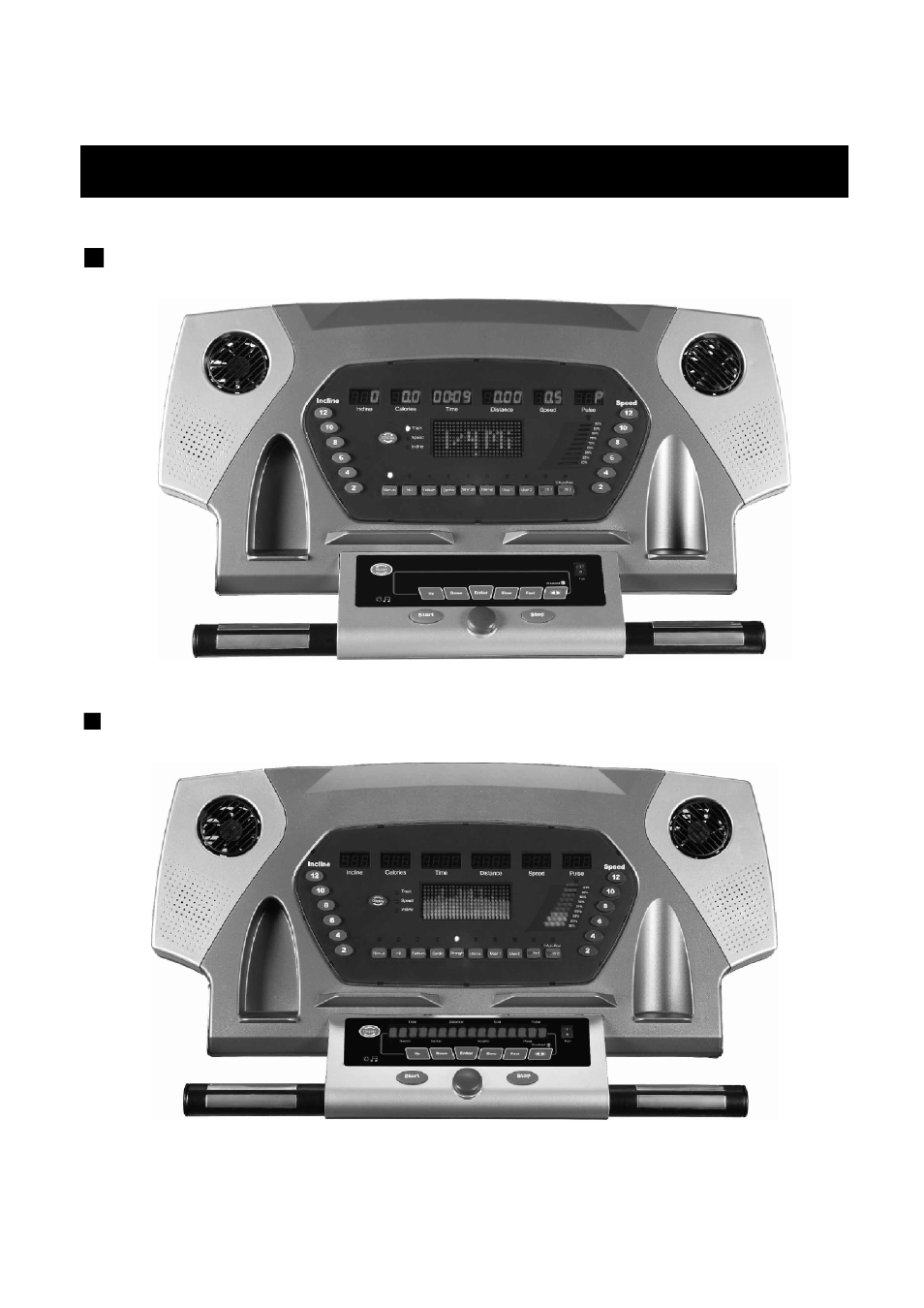 Operation of your treadmill | Spirit XT475 User Manual | Page 19 / 33