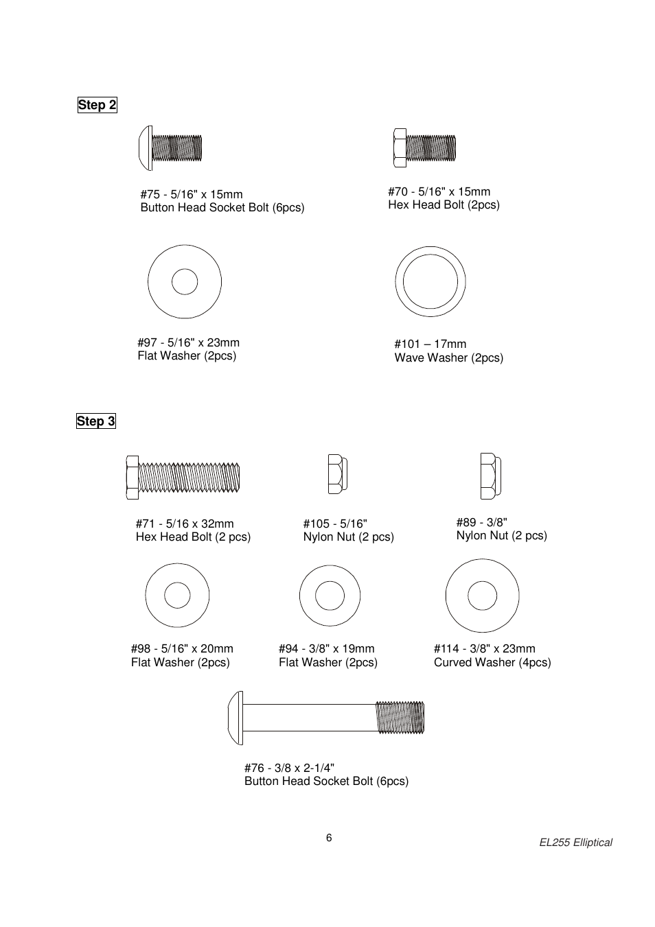 Spirit EL255 User Manual | Page 7 / 20
