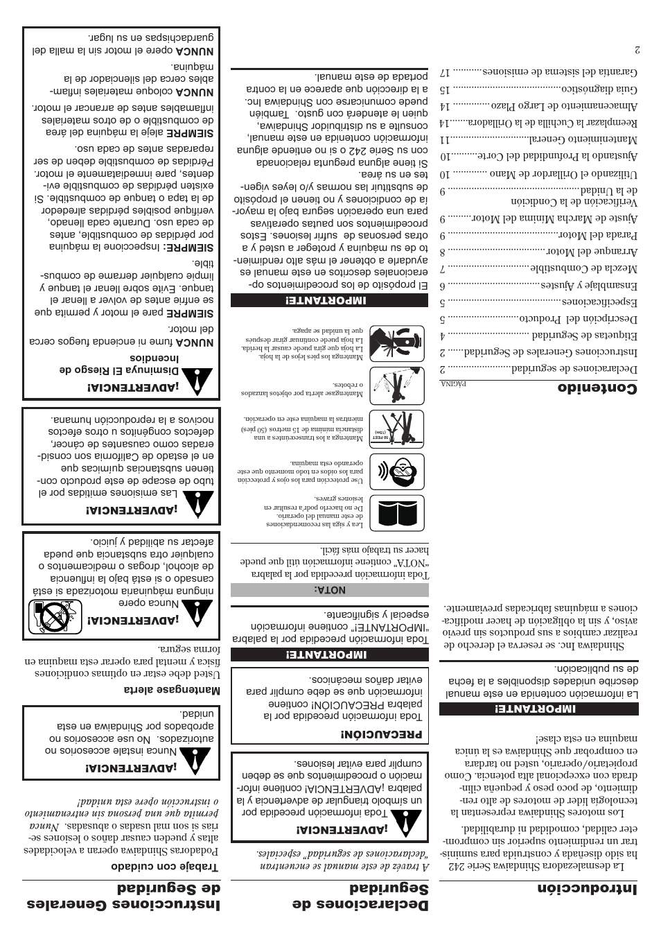 Shindaiwa 81532 User Manual | Page 35 / 36